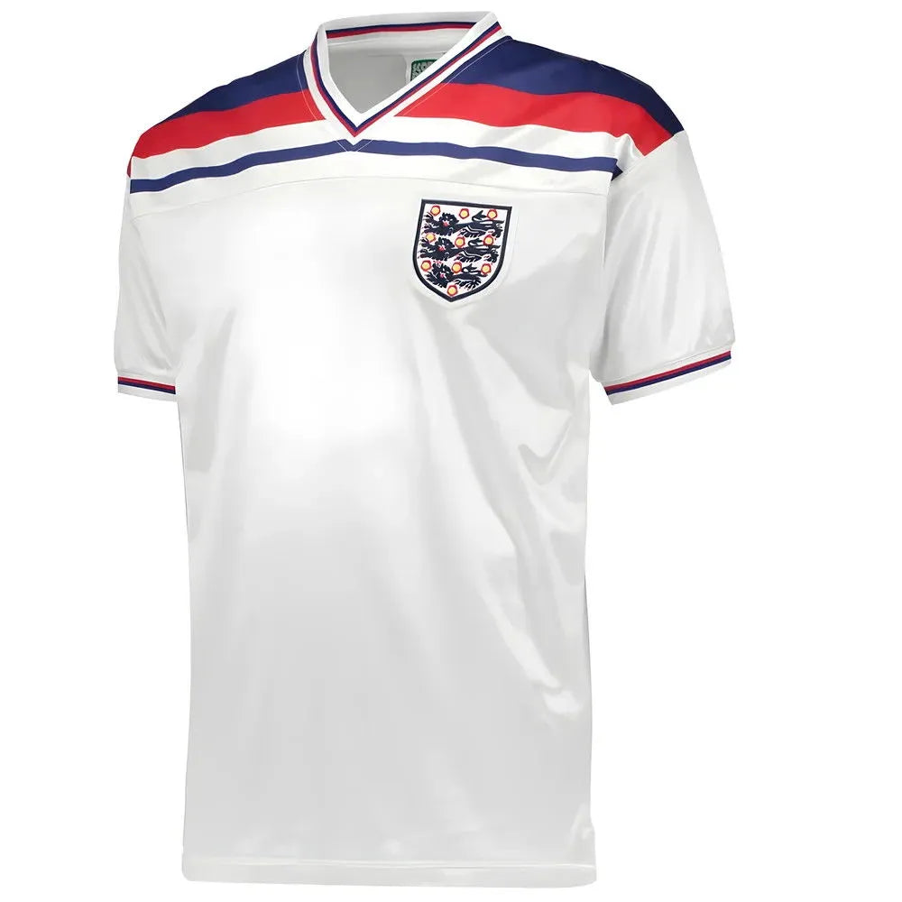Score Draw England 1982 Home Jersey - Retro Replica