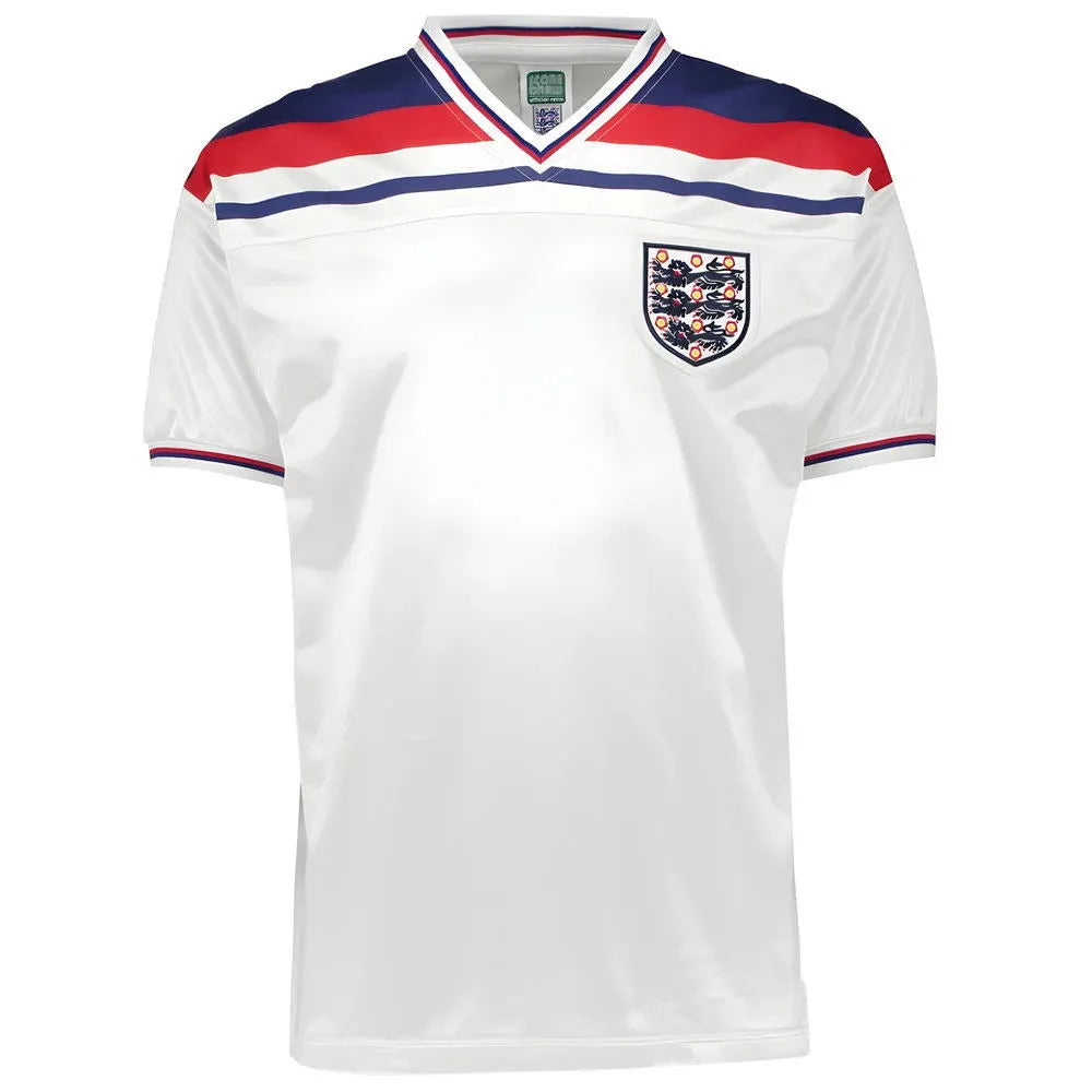 Score Draw England 1982 Home Jersey - Retro Replica