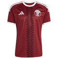 Maroon sports jersey with white accents and Adidas logo on a white background