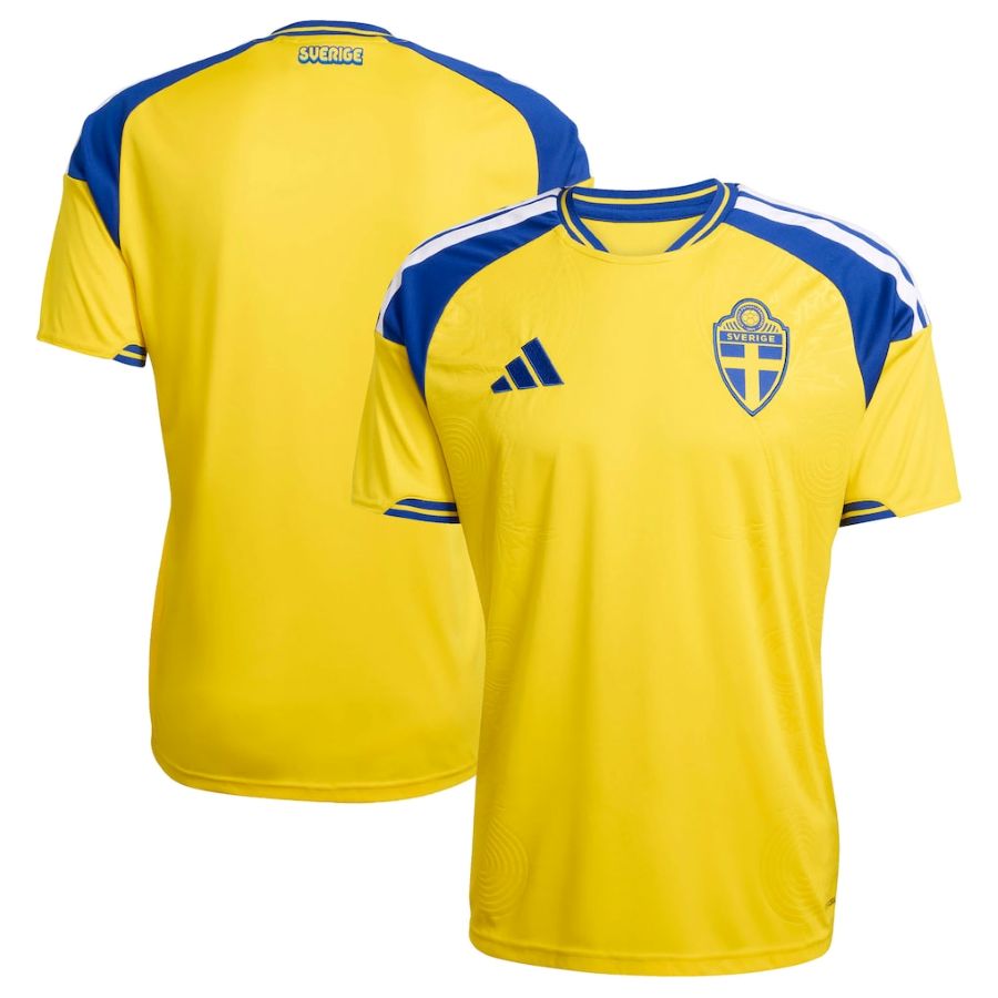 Sweden 2026 World Cup Home Jersey - Fan Version
